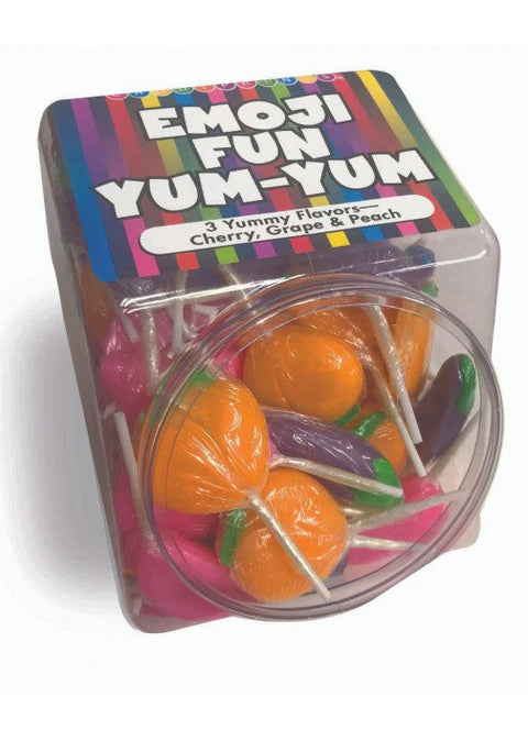 Emoji Fun Yum-Yum Lollipop Assorted