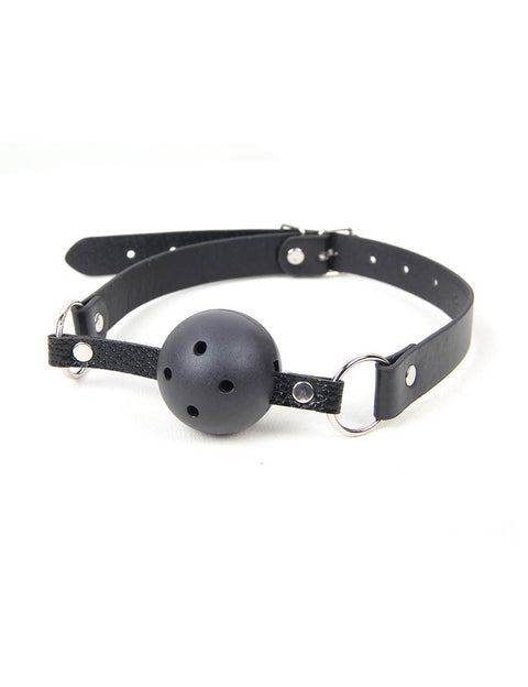 Oh Yeah Breathable Ball Gag Black