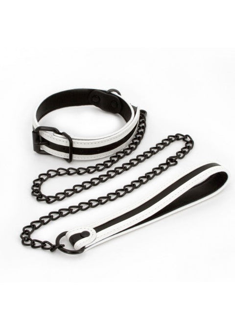 Glo In The Dark Bondage Collar & Leash