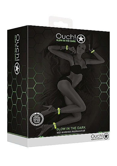 Ouch Glow in Dark Bed Binding Restraints