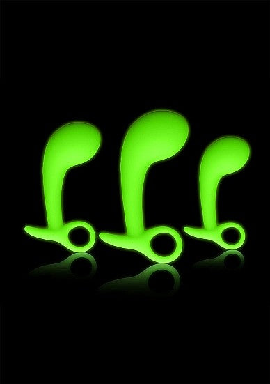 Ouch Glow In The Dark - Prostate Kit 3pc