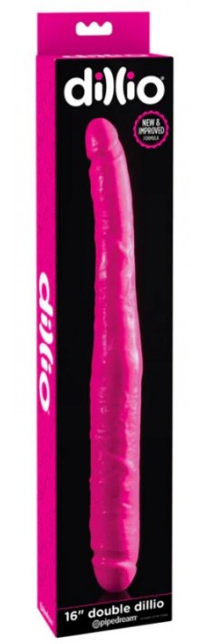 Dillio Double Dong 16" Pink
