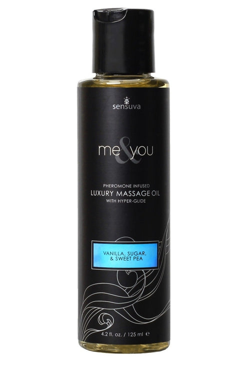 Sensuva Me & You Massage Oil Vanilla & Sweet Pea