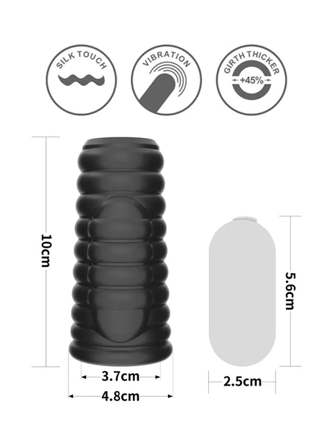 Love Toy Knights Ring Wave Black
