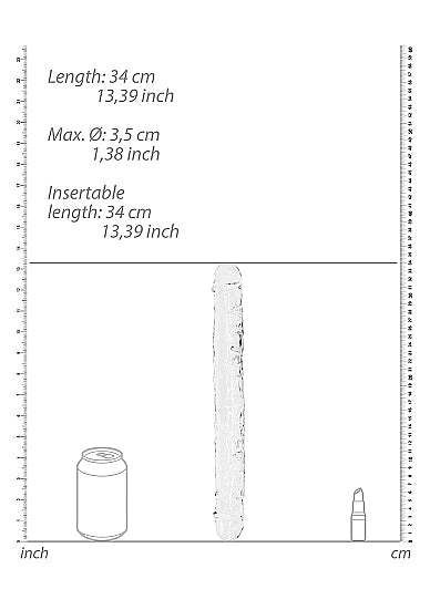 Realrock 13" Double Dildo Purple