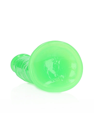 Realrock 7" Glow-N-Dark Dildo Green