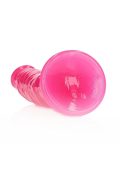 Realrock 7" Glow-N-Dark Dildo Pink