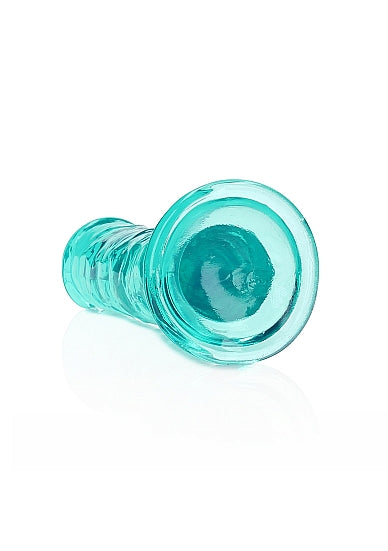 Realrock 6" Crystal Clear Dildo Green