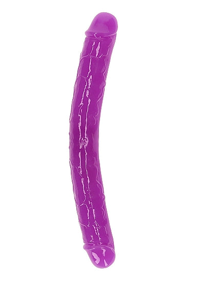 Realrock 12" Glow-N-Dark Double Dong Purple