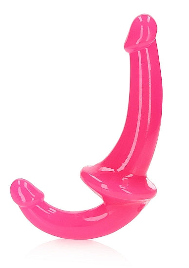 Realrock 6" Glow Strapless Strap Pink