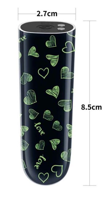 Lovetoy Massager Bullet Heart 221