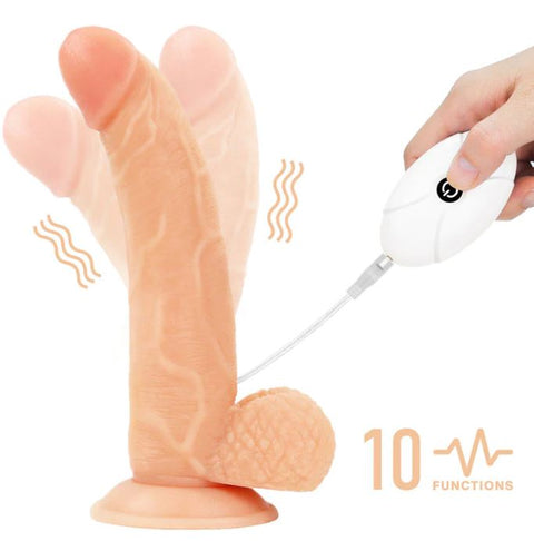 Lovetoy Ingen 7" Vibrating Strap on Set - LV715115
