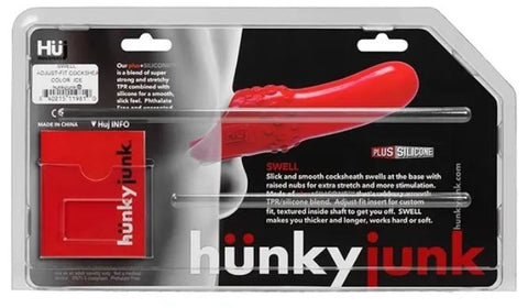 Hunky Junk Huj Swell Sheath Clear