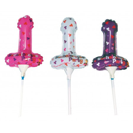 Bachelorette Foil Balloons on Stick