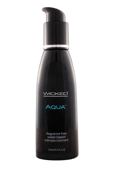 Wicked Aqua Water Based Unscented Lube 120ml