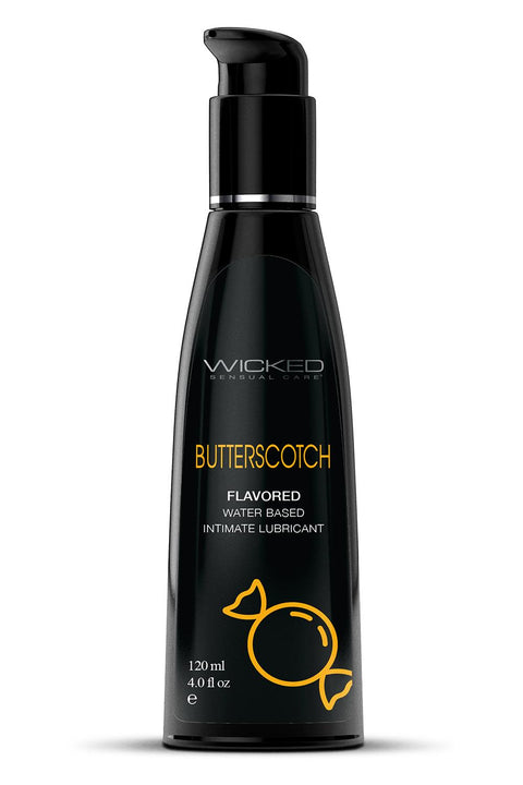 Wicked Aqua Butterscotch Flavoured Lube 120ml