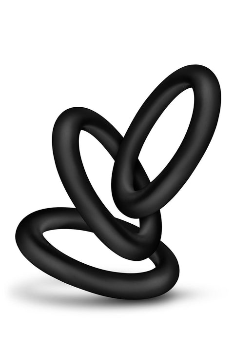 Performance VS2  Cockring 3 Pack Small Black