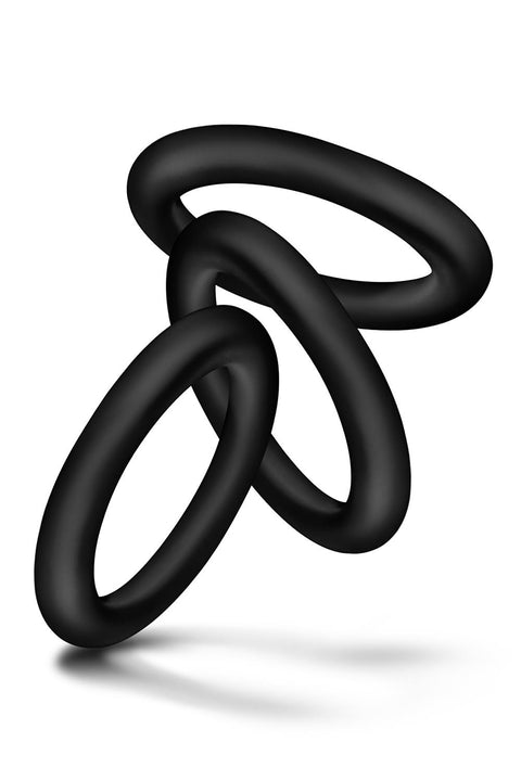 Performance VS2  Cockring 3 Pack Small Black