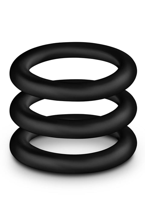 Performance VS2  Cockring 3 Pack Small Black