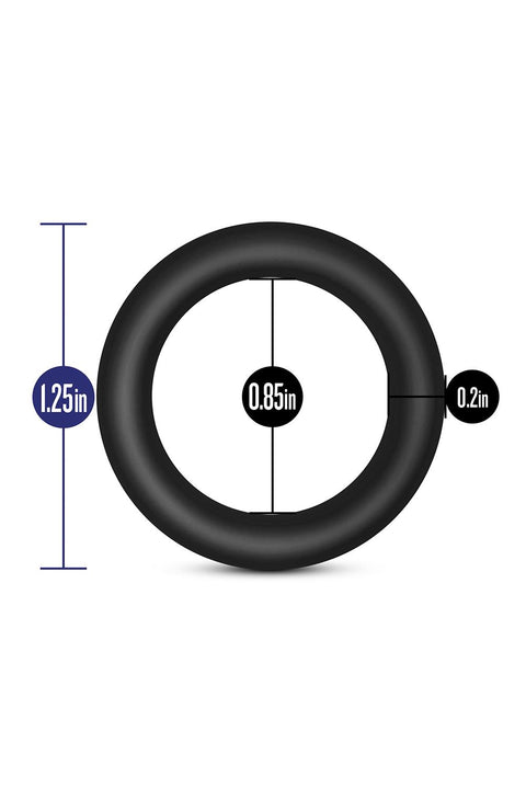 Performance VS2  Cockring 3 Pack Small Black