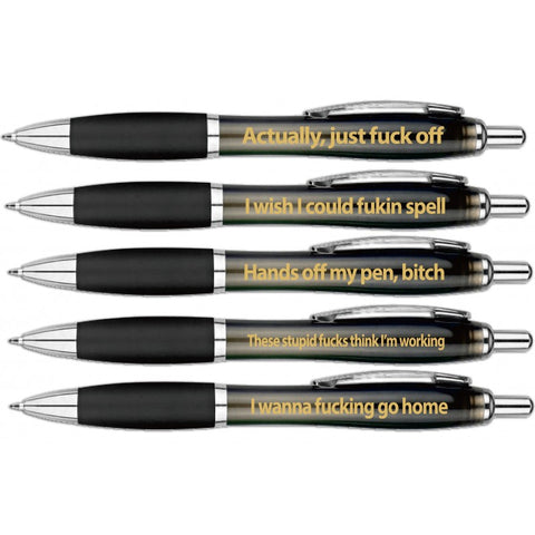 Outrageous Office Pens