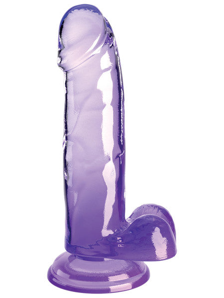 King Cock Clear 7" Purple