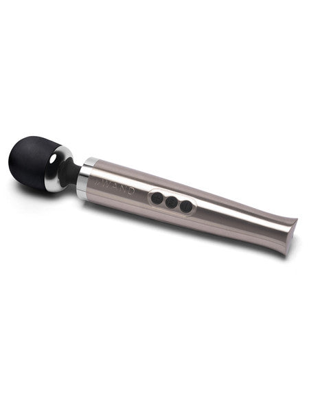 Le Wand Die Cast Rechargable Massager Silver