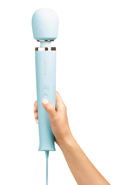 Le Wand Plug In Massager Sky Blue