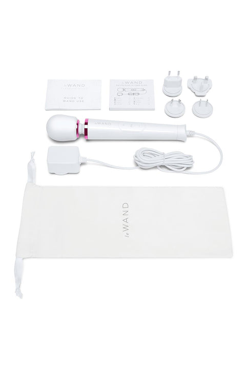 Le Wand Petite Plug In Massager White