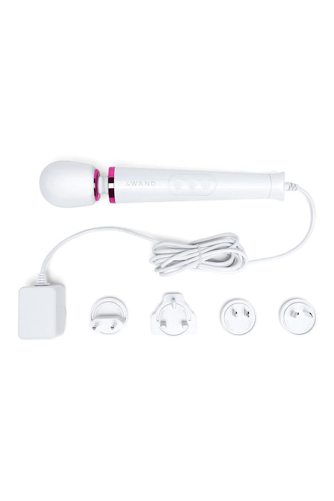 Le Wand Petite Plug In Massager White