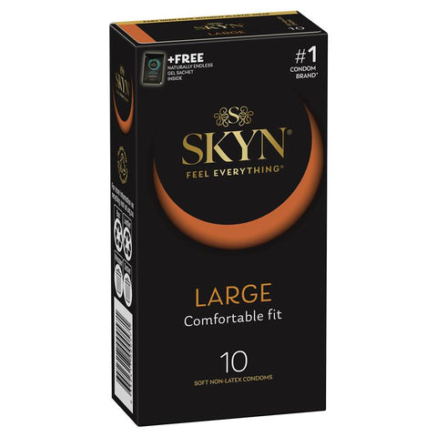 Skyn Large Non Latex Condoms 10 Pack