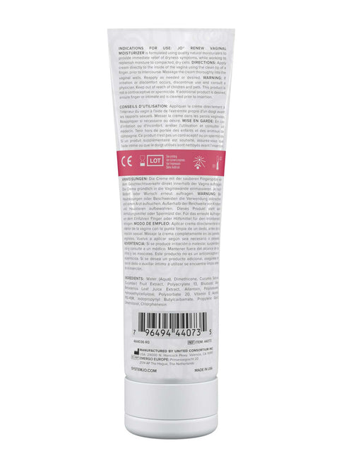 JO Renew Vaginal Moisturiser 120ml