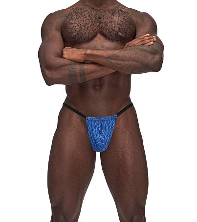Sexagon Posing Strap Navy OS - 450269