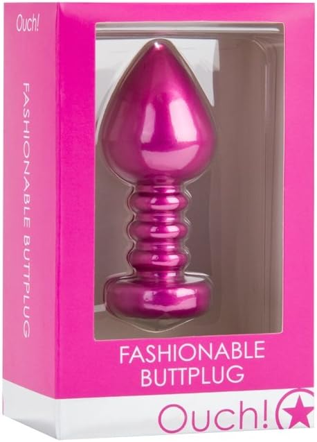 Ouch Fashionable Butt Plug Pink