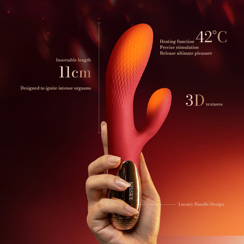 Kissky Wild Venus Luxury Rabbit Vibrator + Premium Jewellery Box Case