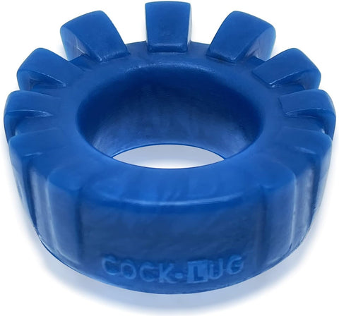 Oxballs Cock-Lug Silicone Comfort Cockring - Blue