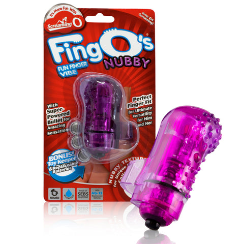 Screaming O Fing O's Nubby Purple