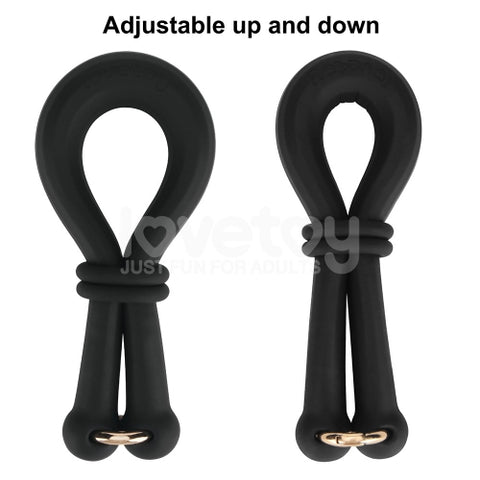 Lovetoy Pinnacle Pro Anyfit Plus Stretcher Ring Black