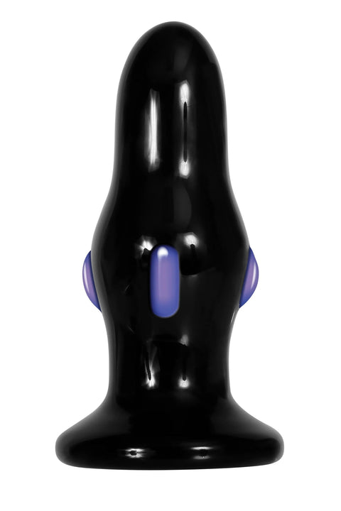 Adam & Eve Rear Rocker Vibrating Glass Plug