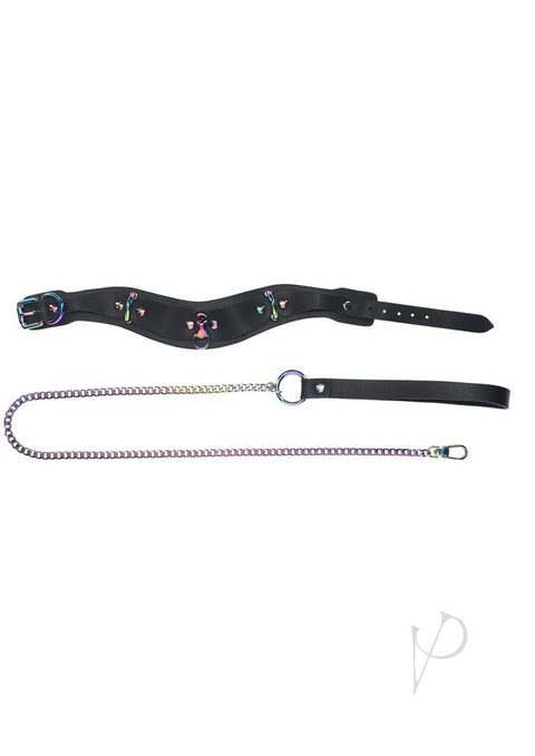 Ouch Venice Collar with Leash