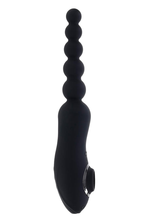 Playboy Pleasure Let It Bead Anal Beads with Clitoral Suction