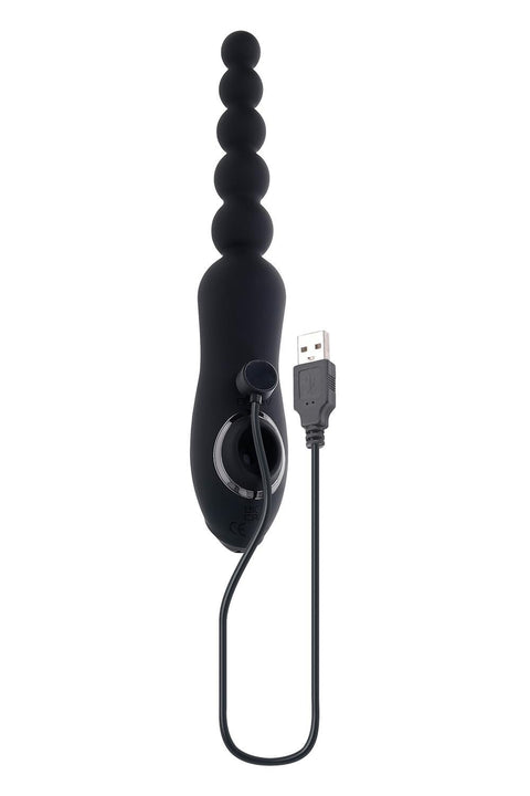 Playboy Pleasure Let It Bead Anal Beads with Clitoral Suction