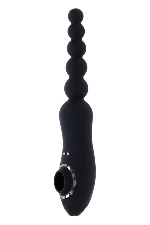 Playboy Pleasure Let It Bead Anal Beads with Clitoral Suction
