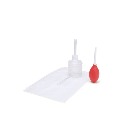 CleanScene 60ml One Way Valve Douche Red