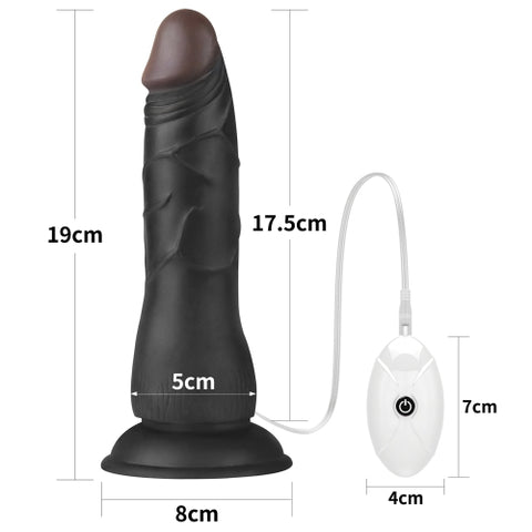 Lovetoy Ingen 7.5" Vibrating Strap on Set - LV715126