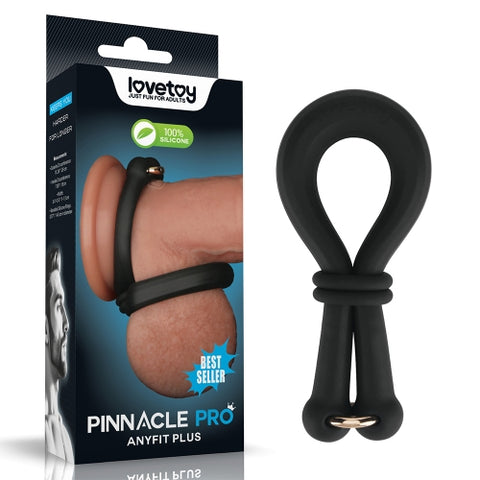 Lovetoy Pinnacle Pro Anyfit Plus Stretcher Ring Black