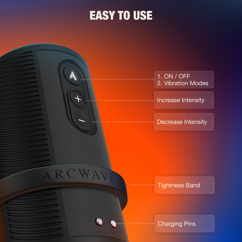 Arcwave Zing Vibrating Masturbator