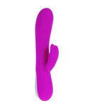 Purple silicone tool on a white background