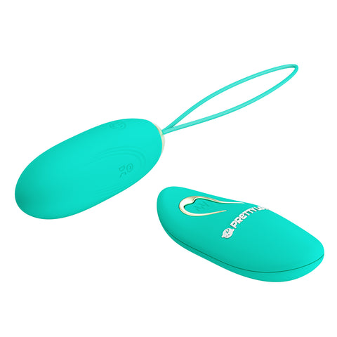 Pretty Love Jenny 1 Egg Vibrator Teal BI-014362W-9A4