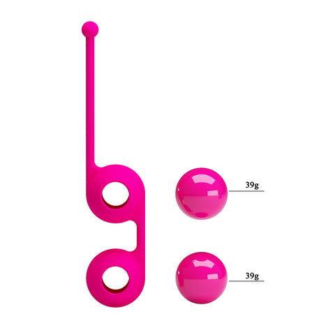 Pretty Love Kegel Balls Pink BI-014493